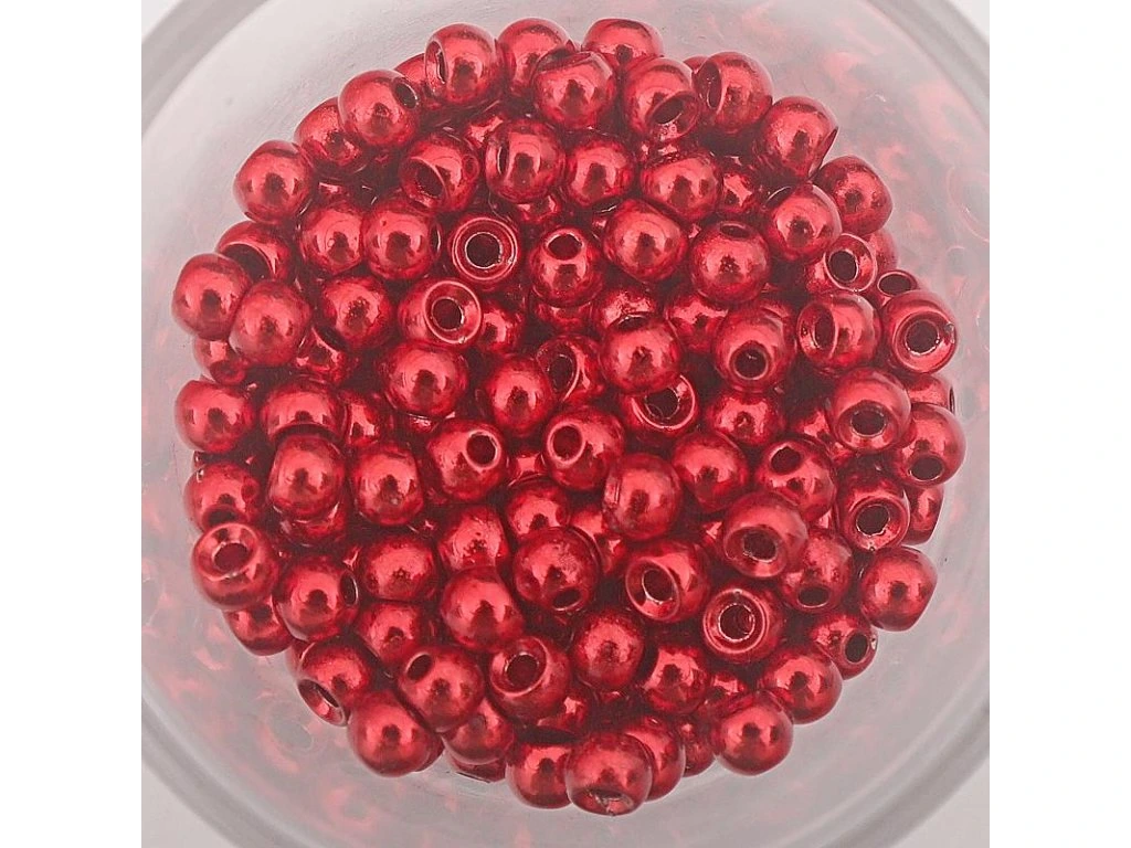 52024_trar-red-anodizing BEAD HEAD- Rauður - Image 1