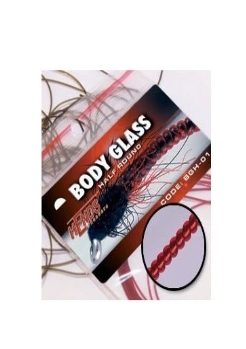 Vínrautt BODY GLASS HALF ROUND - Image 1