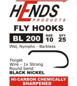 HENDS BL 200 BLACK NICKEL-BARBLESS