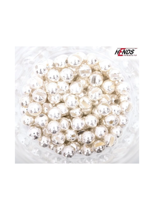 HENDS TUNGSTEN BEADS, SMALL SOTTED- Silfur.