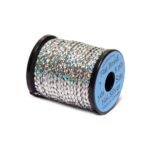 UNI Holographic Flat Braid Silver